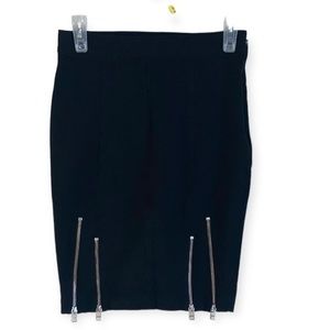 T by Alexander wang womens black pencil skirt womens size‎ 2